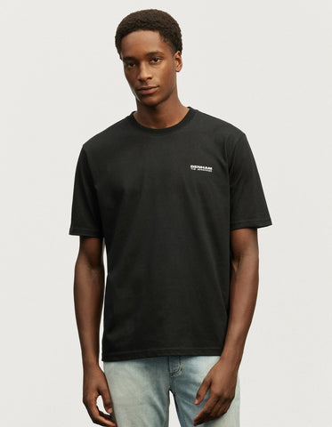 DENHAM RELAXED AUDIO TEE Heavy Cotton Jersey - Loose Fit