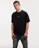 DENHAM WOODBLOCK BOX TEE Heavy Cotton Jersey - Boxy Fit Black online kaufen