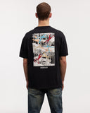 DENHAM WOODBLOCK BOX TEE Heavy Cotton Jersey - Boxy Fit Black online kaufen