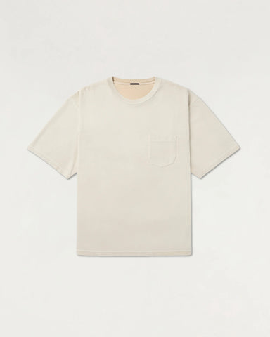 DENHAM NOAH POCKET TEE Washed Jersey - Oversized Fit