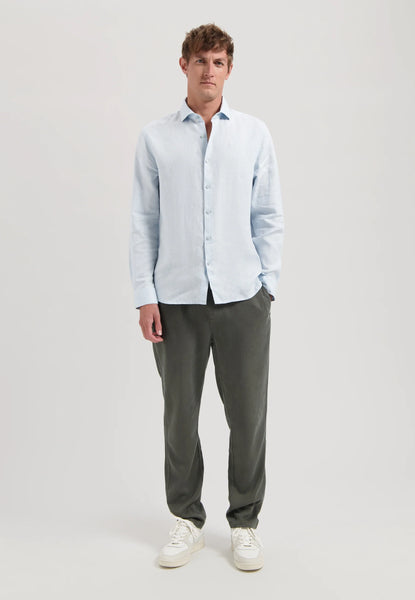 DSTREZZED The Jagger Shirt Linen Light Blue online kaufen