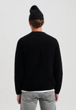 DSTREZZED Chenille Knit Crewneck Black online kaufen