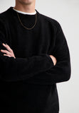 DSTREZZED Chenille Knit Crewneck Black online kaufen