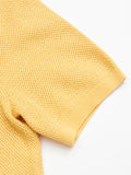 BLUE DE GÉNES Filo Knit Polo Yellow Grain online kaufen