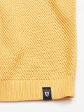 BLUE DE GÉNES Filo Knit Polo Yellow Grain online kaufen