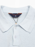 BLUE DE GÉNES Filo Knit Polo Blue Water online kaufen