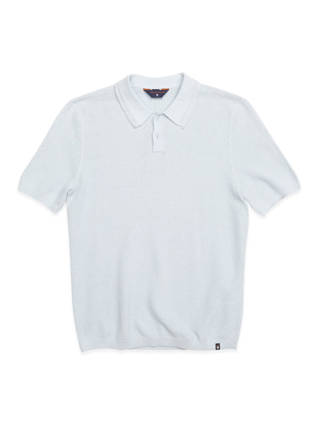 BLUE DE GÉNES Filo Knit Polo Blue Water online kaufen