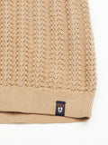 BLUE DE GÉNES Compra Open Polo Knit Khaki online kaufen