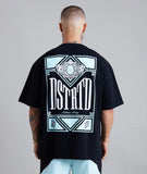 DISTORTED PEOPLEAH Emblem  oversized t-shirt black online kaufen